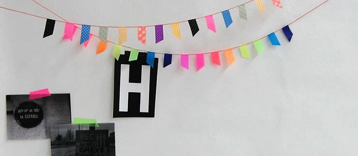 single Sale Neon Blue Dot Japanese Washi Tape ? Basic Mast Masking Tape