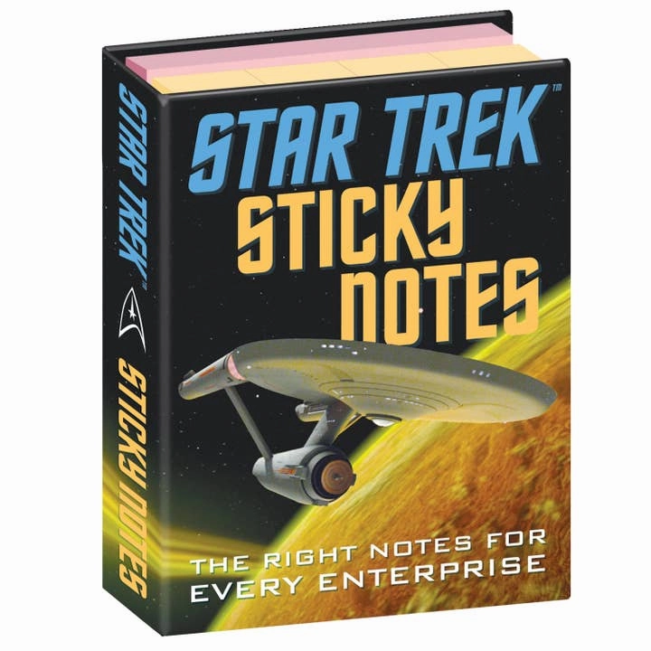 Star Trek Sticky Notes expandable