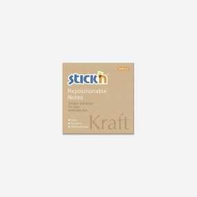 Stick'N Kraft Sticky Notes // Square bronze finest