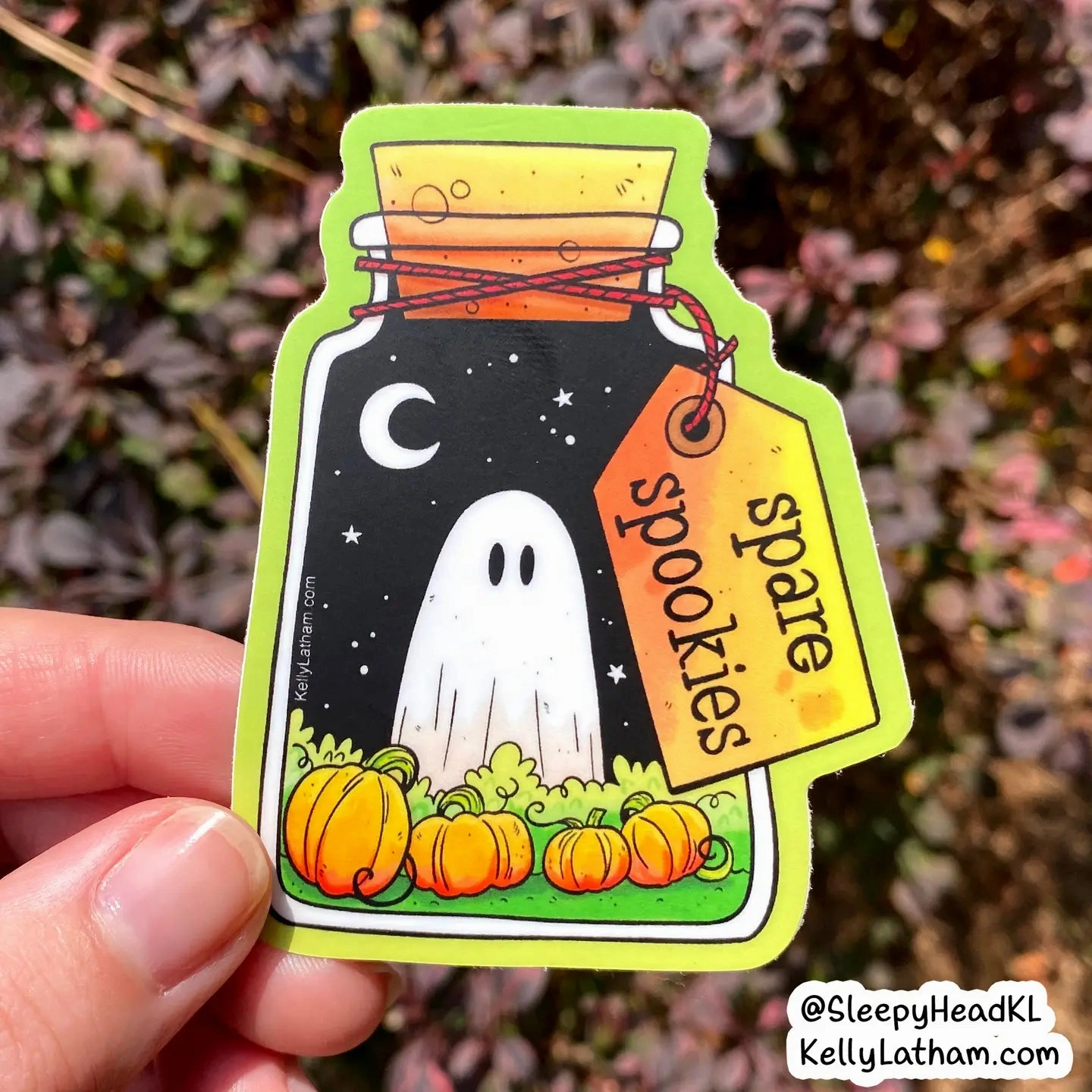 Spare Spookies Vinyl Sticker quality giant