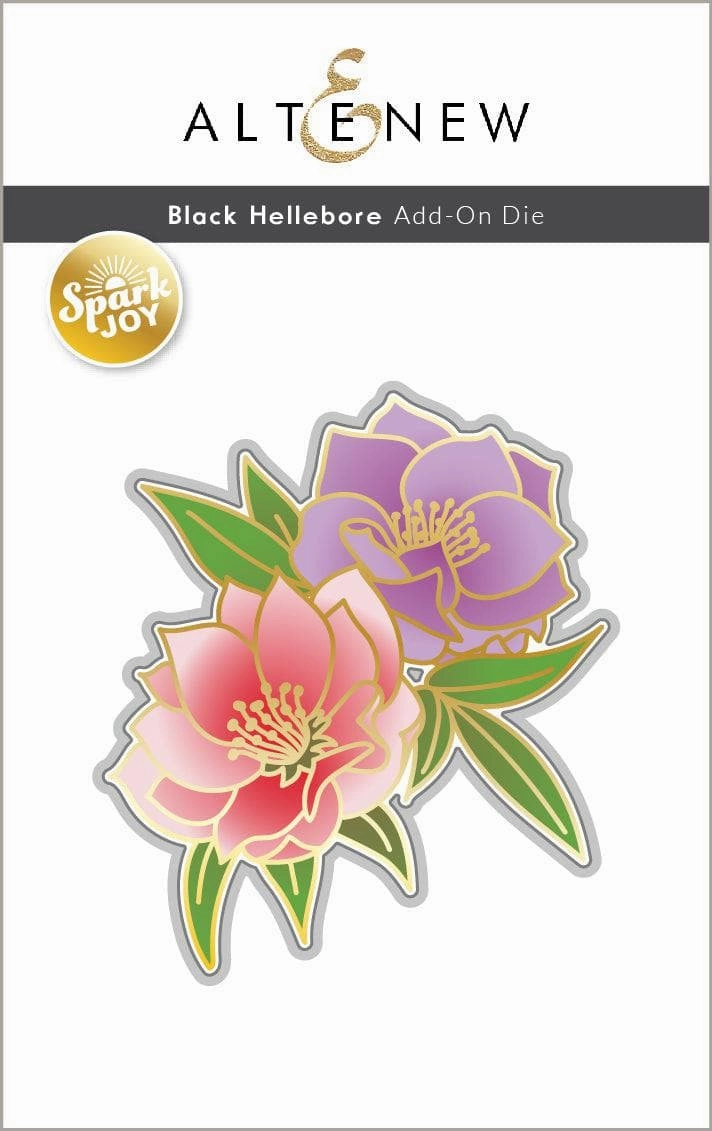 Spark Joy: Black Hellebore Add-On Die Set gift