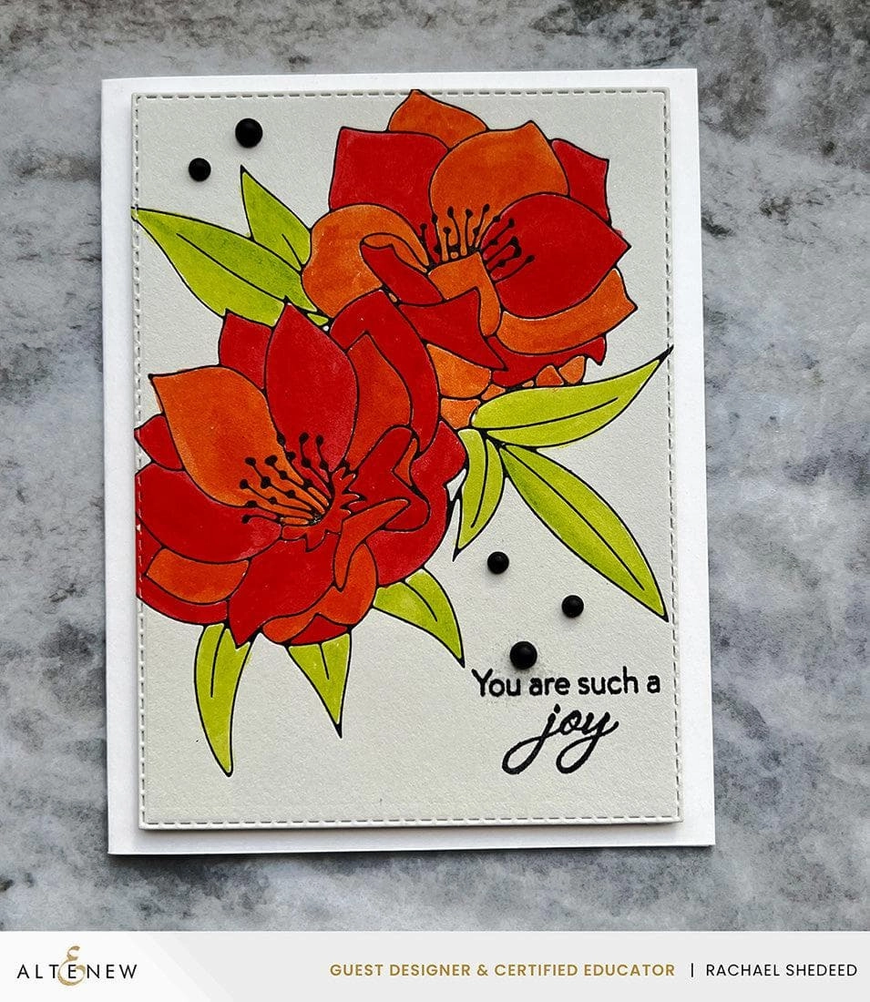 quickdry gift Spark Joy: Black Hellebore Add-On Die Set