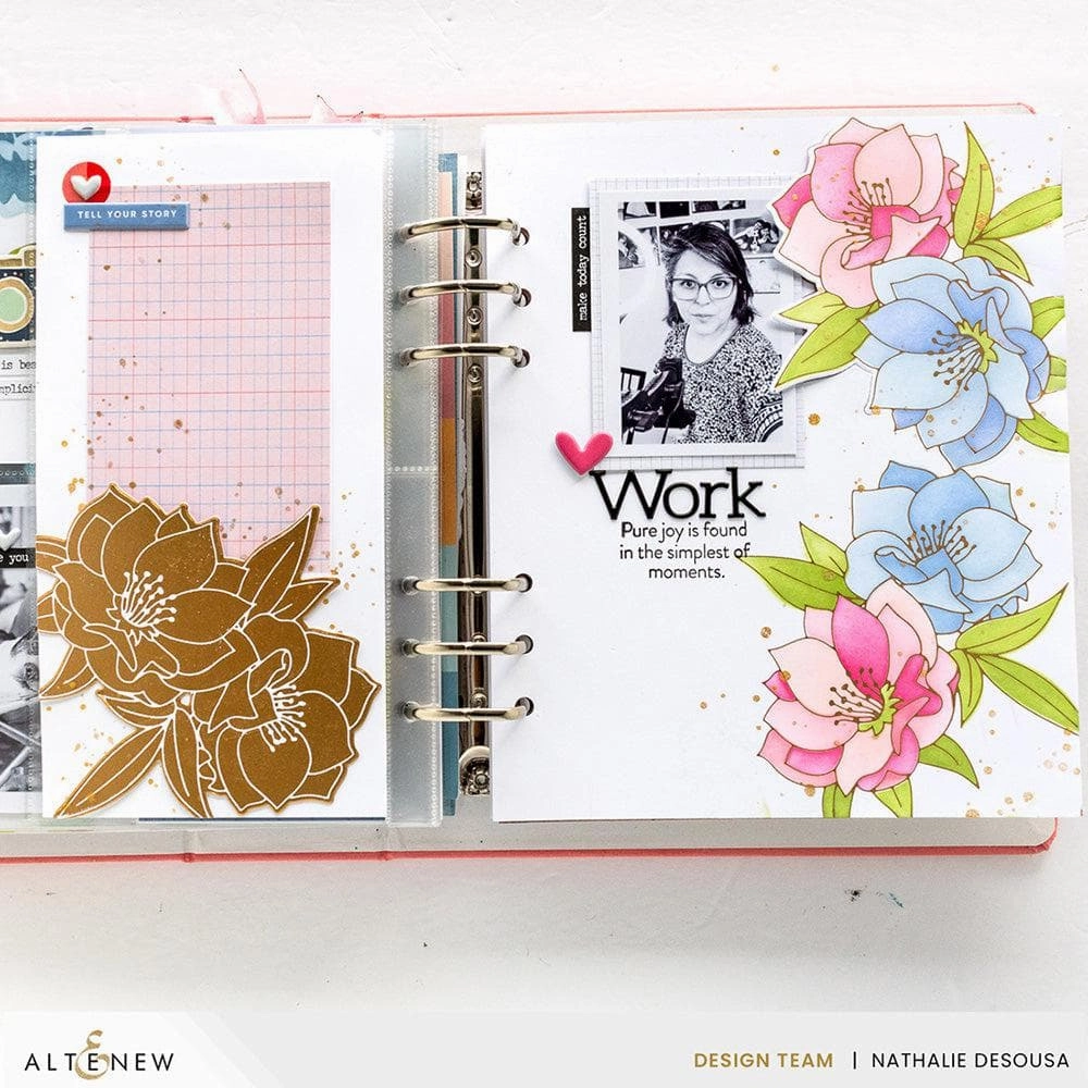Spark Joy: Black Hellebore Add-On Die Set superior latest