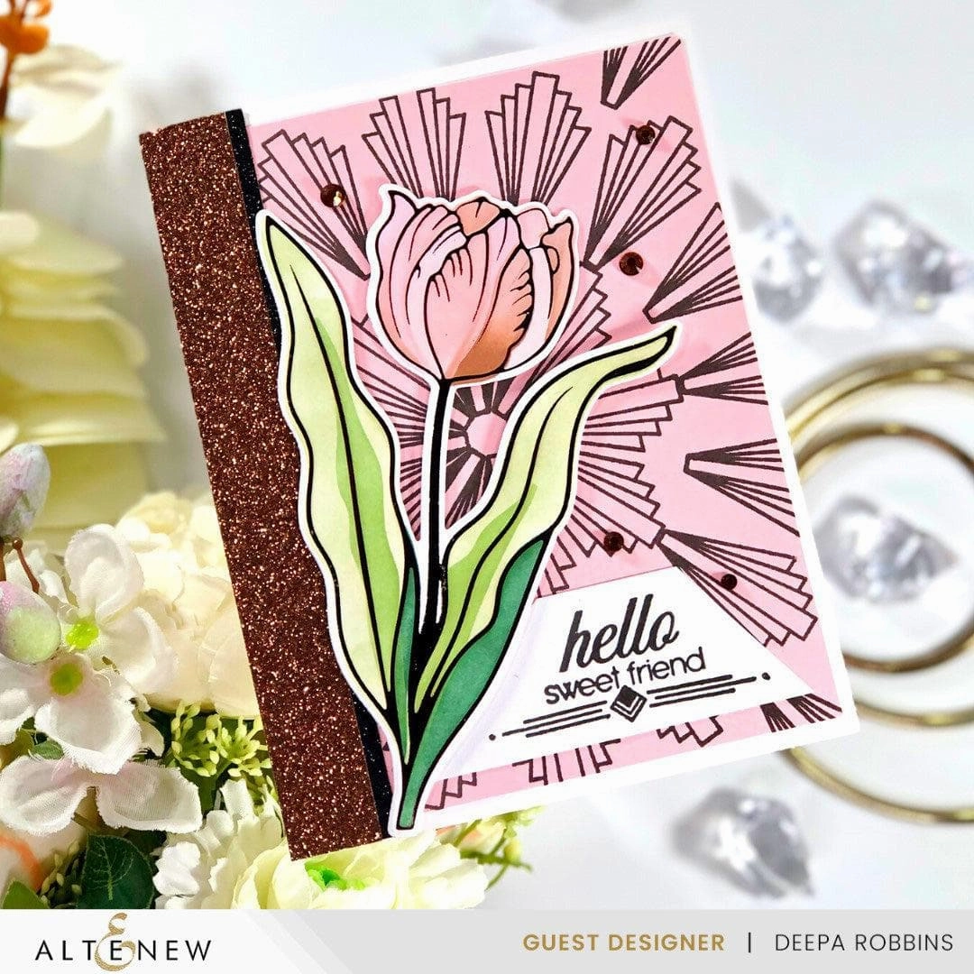 bulk matte Spark Joy: Blushing Tulip Add-On Die