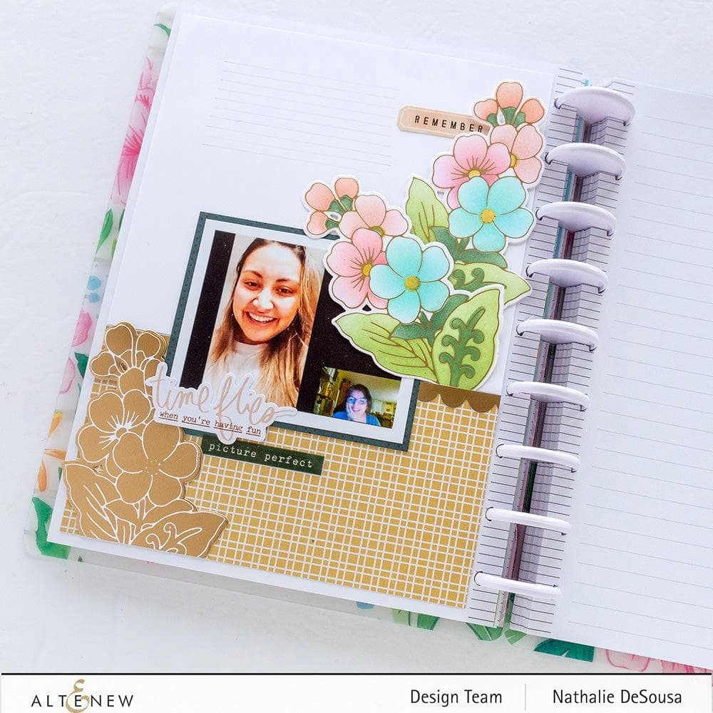 Spark Joy: Decorative Flowers Add-On Die flexible maxi