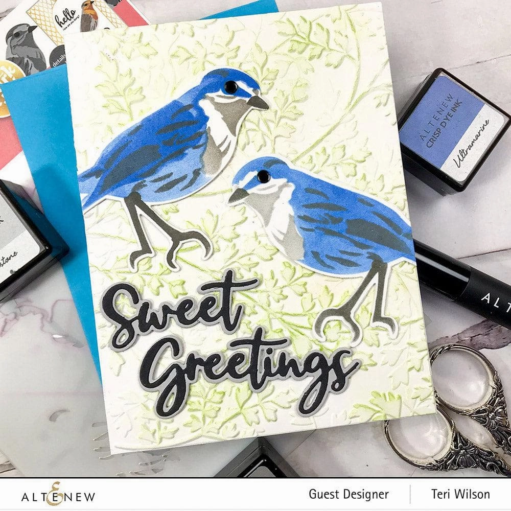 Spark Joy: Sweet Greetings Add-On Die Set flat