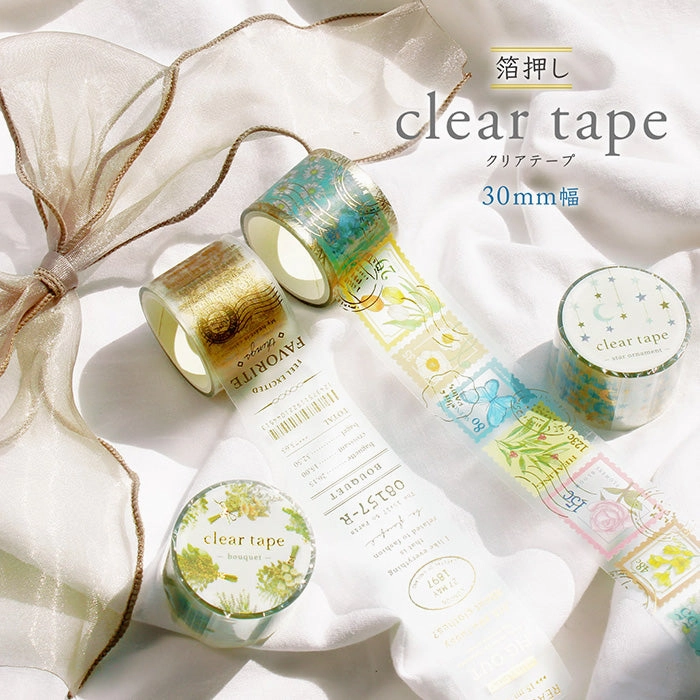 solid ceramic Bouquet Clear Pet Tape