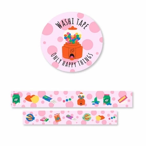 retro glossy Bubblegum Bliss Washi Tape