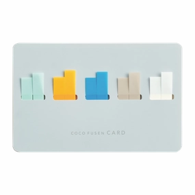 flat plastic Coco Fusen Card Color Nordic S