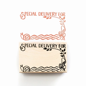 Special Delivery Rubber Stamp everyday