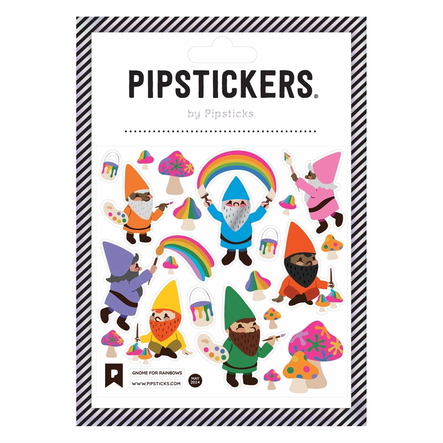 Gnome For Rainbows Stickers wholesale