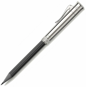 bamboo Graf Von Faber-Castell Perfect Pencil Platinum Black