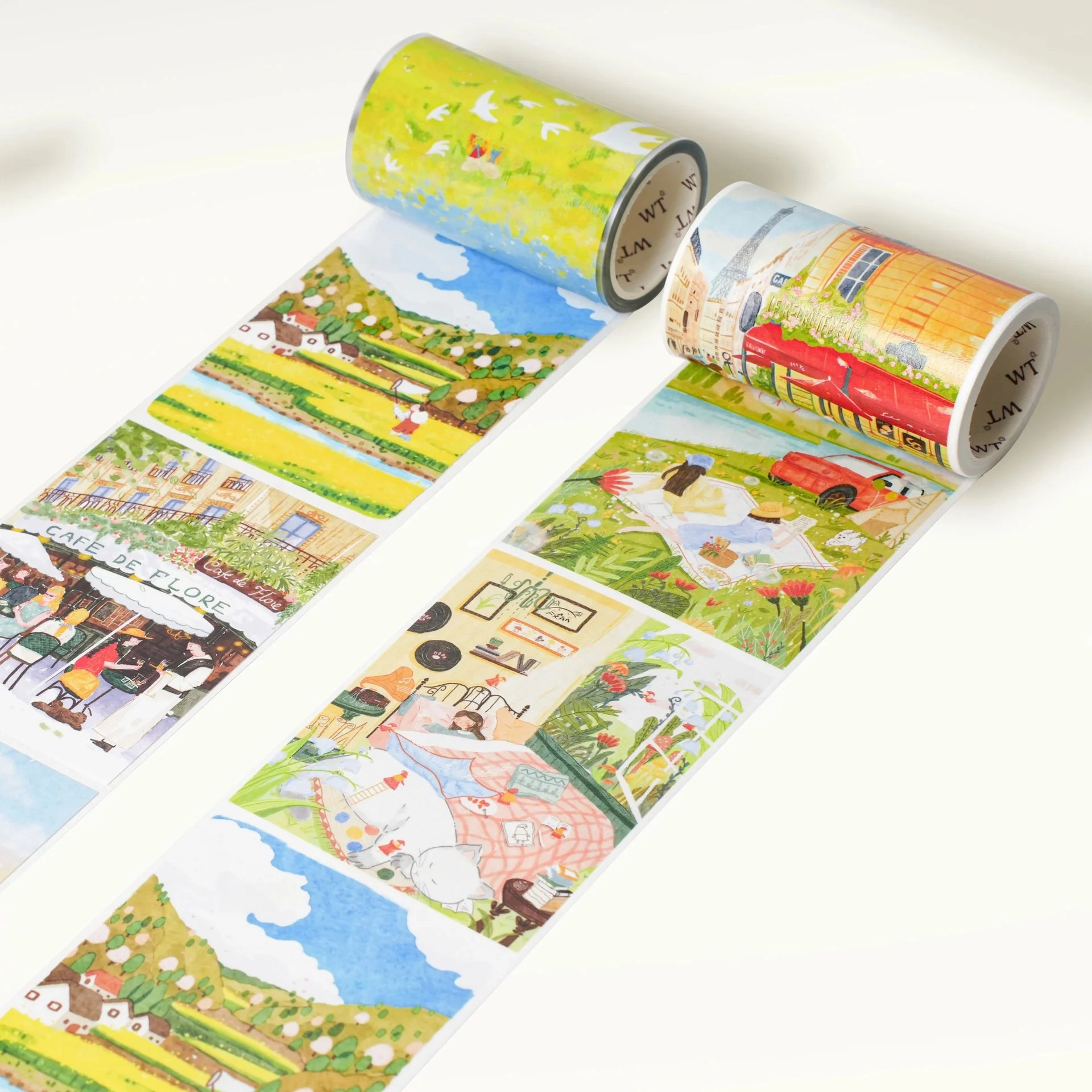 Hillside Views Wide Washi / Pet Tape trusted vintage