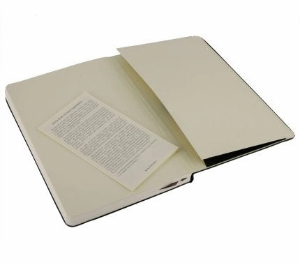 Moleskine Plain Hardbound Notebook- Large limited magnetic