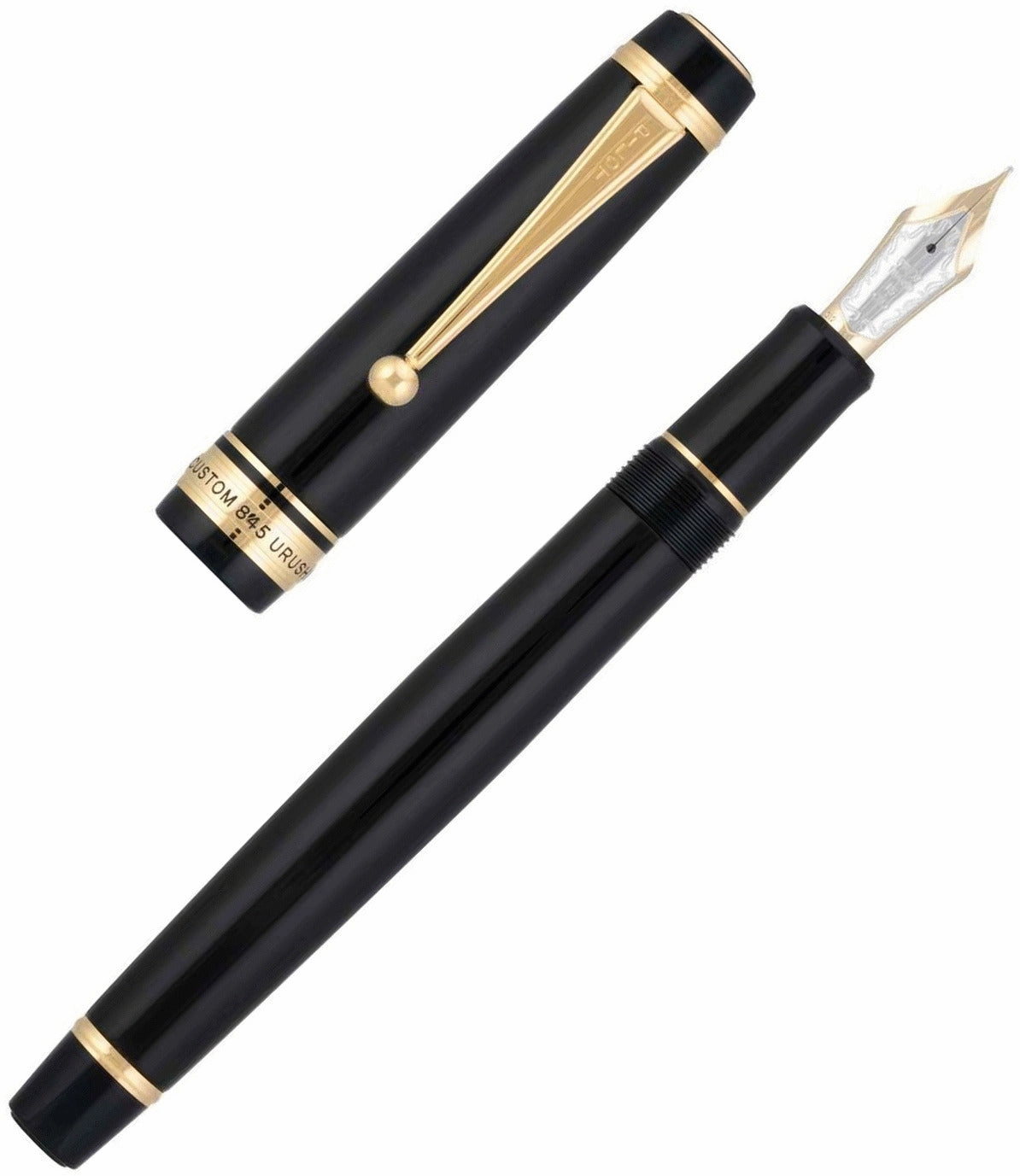 Pilot Custom 845 Black Fountain Pen soft