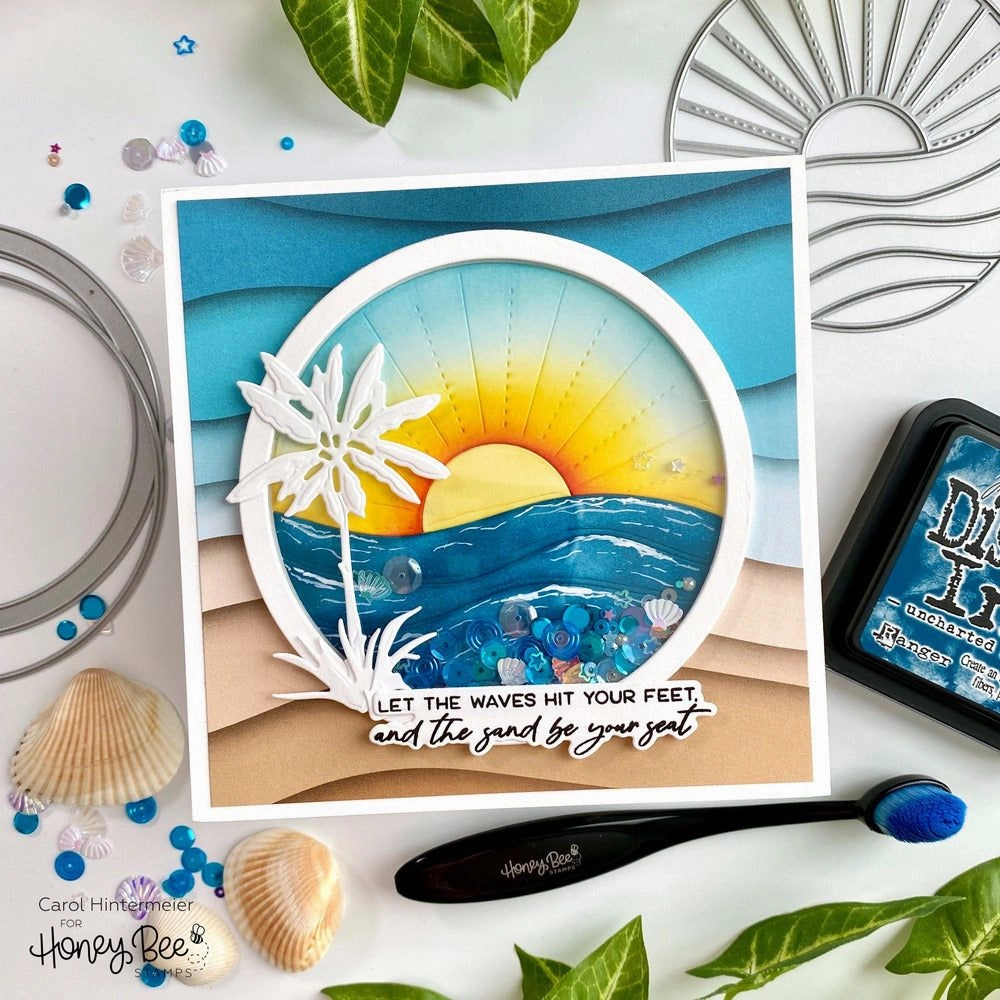 Seas The Day - 6X6 Stamp Set trusted biodegradable