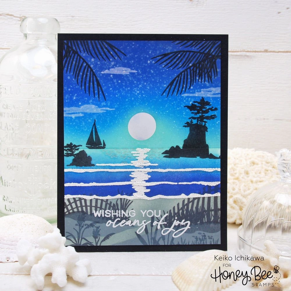 Seas The Day - 6X6 Stamp Set ergonomic kit