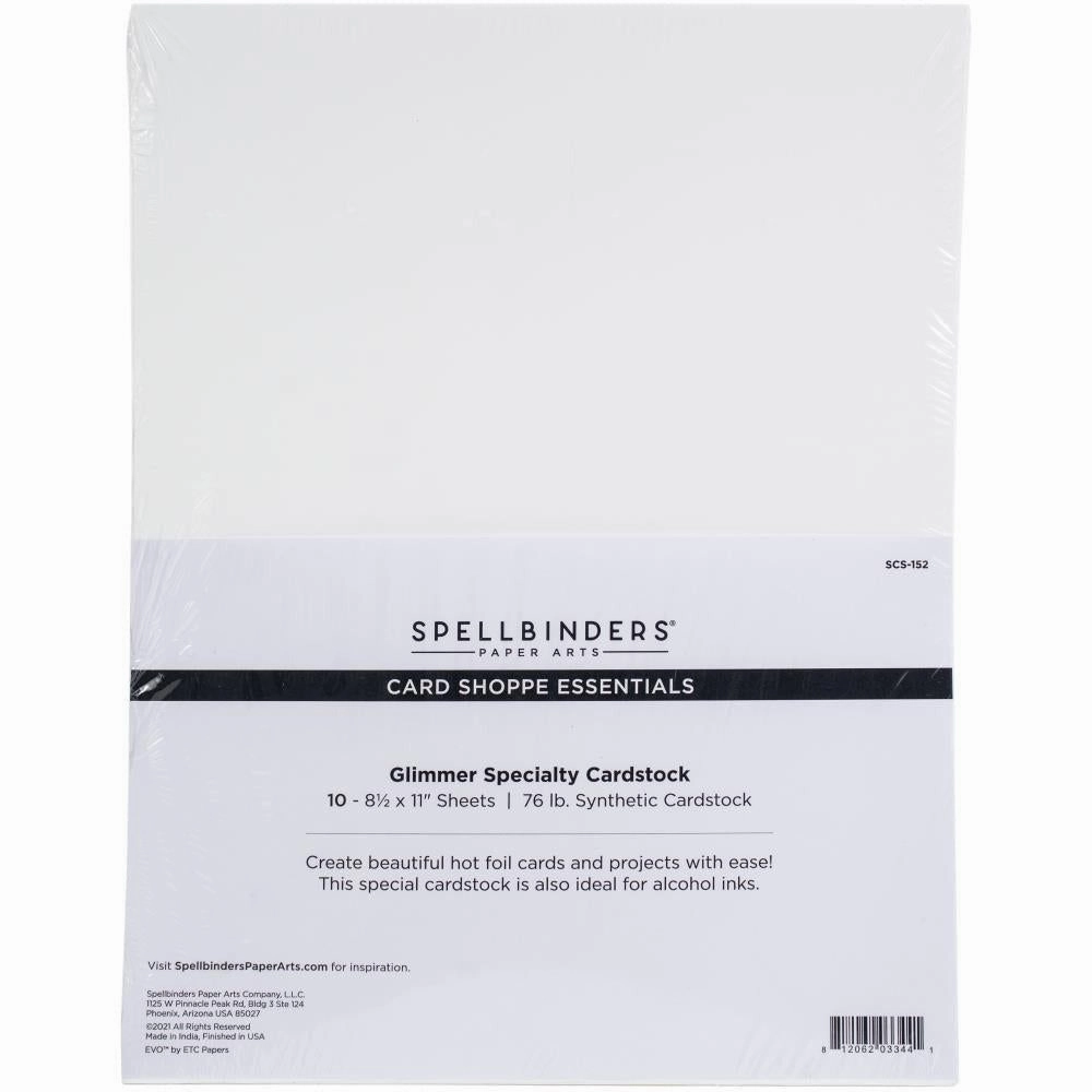 Spellbinders Glimmer Specialty Card Stock - 8.5"X11" 10/Pkg gift