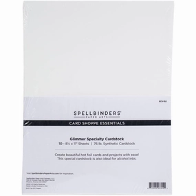 Spellbinders Glimmer Specialty Card Stock - 8.5"X11" 10/Pkg gift