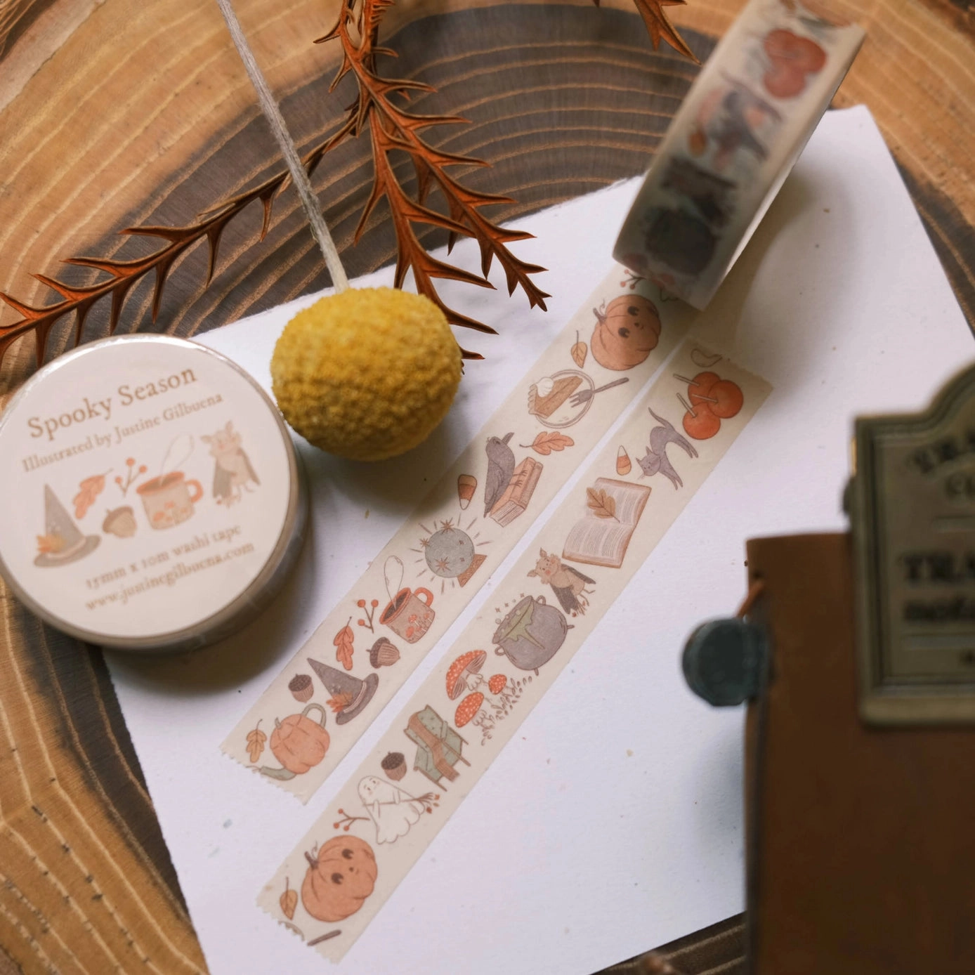 biodegradable affordable Spooky Season Washi Tape