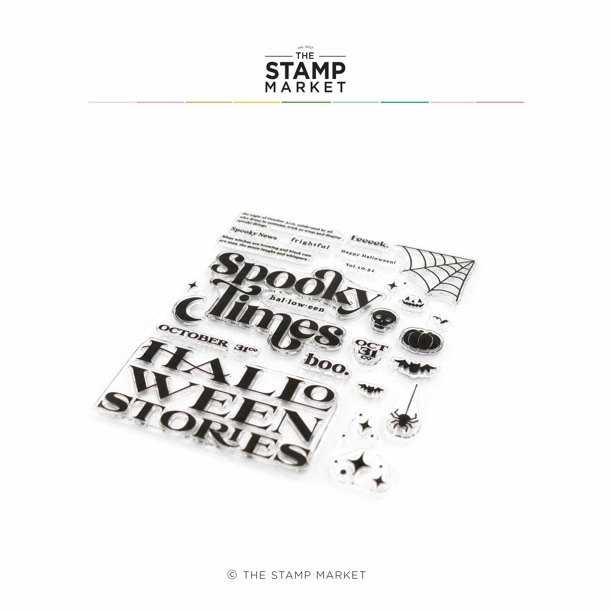 vivid Spooky Times Stamp