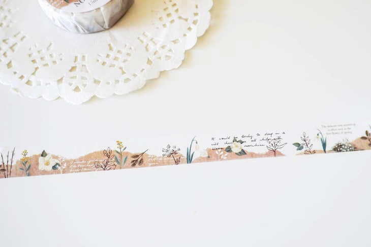 Spring Blooms Washi Tape refined expandable