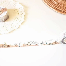 everyday locking Spring Blooms Washi Tape