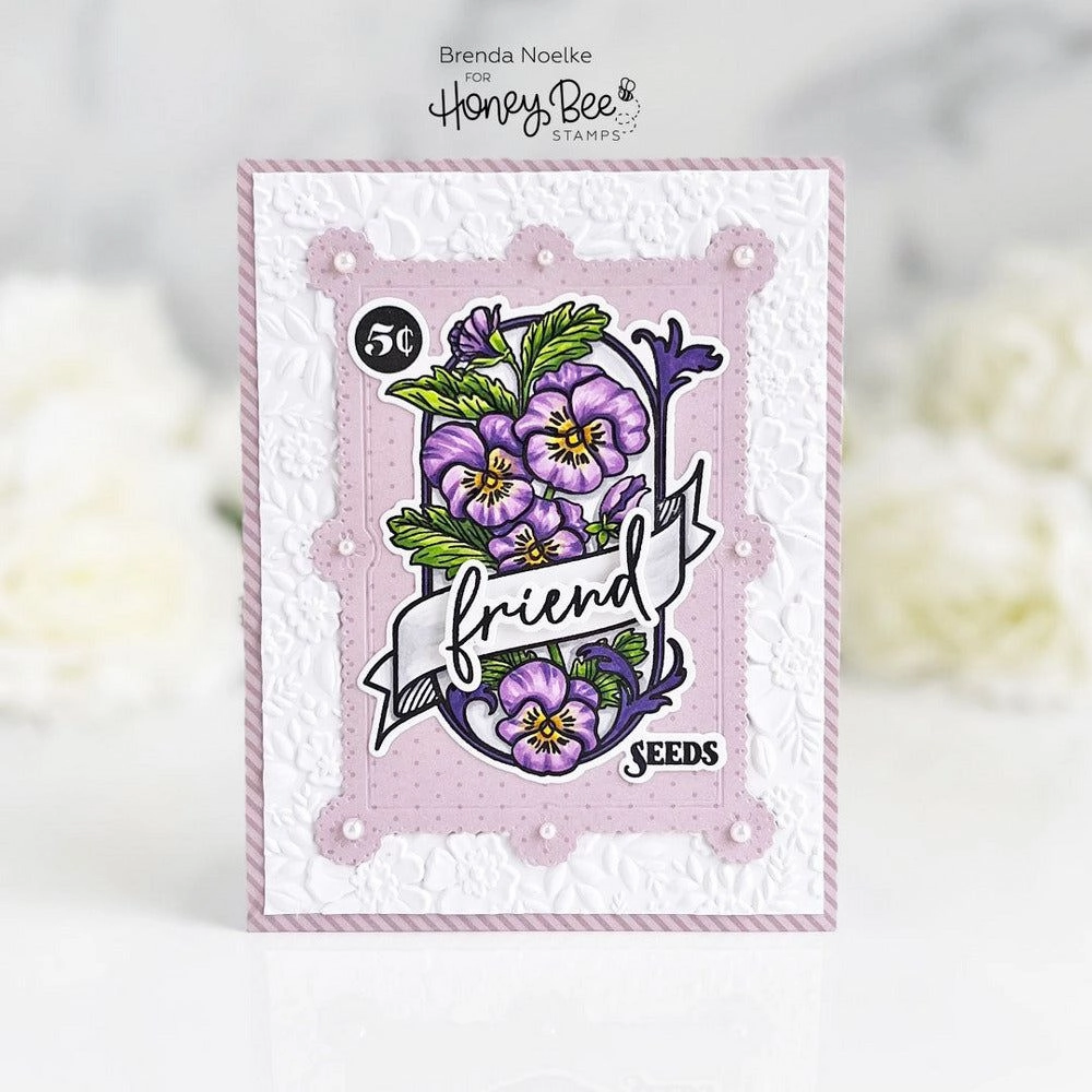 nonslip Spring Seeds - 6X8 Stamp Set