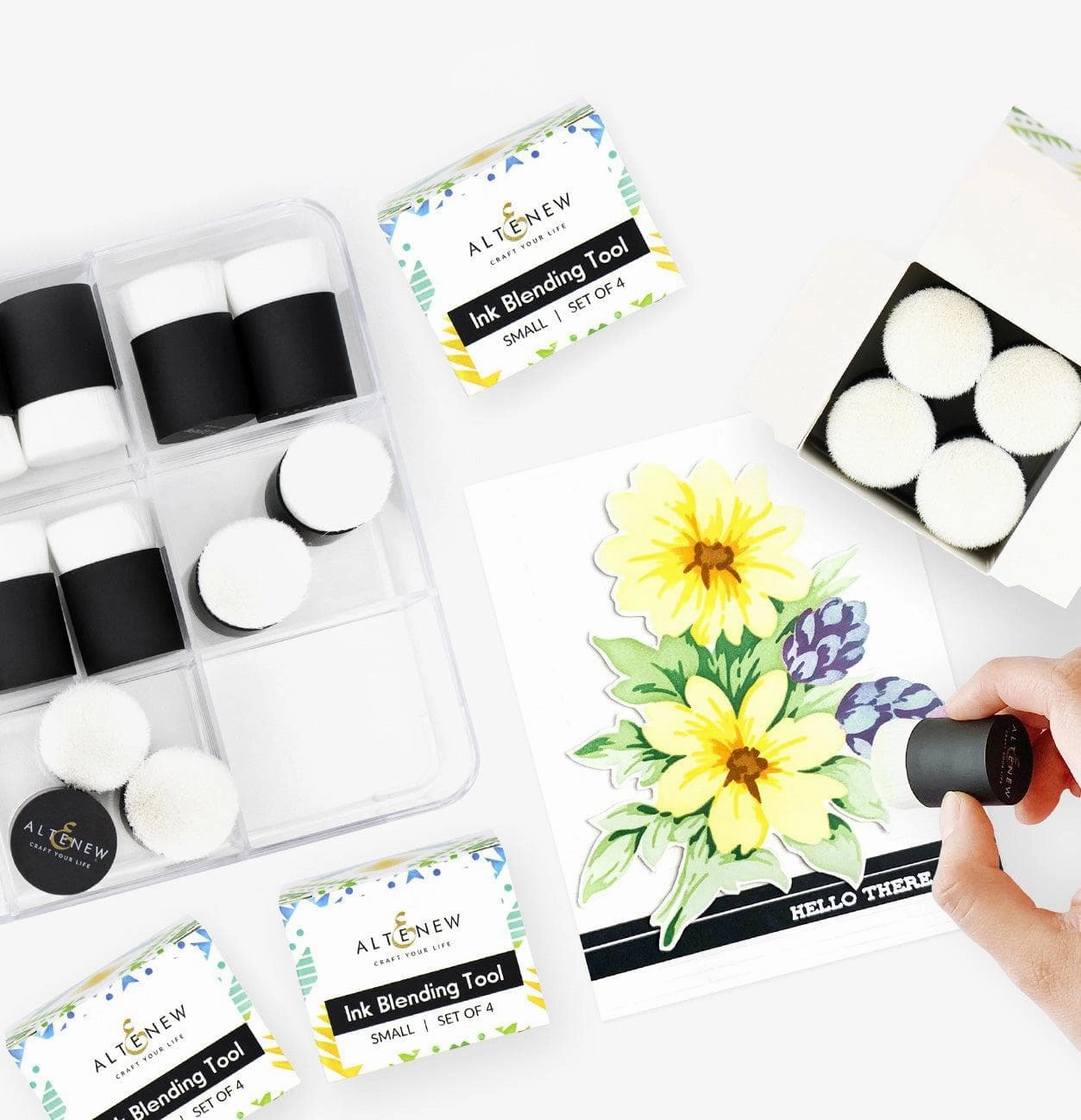 16 Small Ink Blending Tool Bundle (4 Sets Of 4 Tools) special