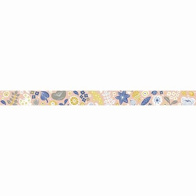 metallic Bird & Flower Foiled Washi Tape