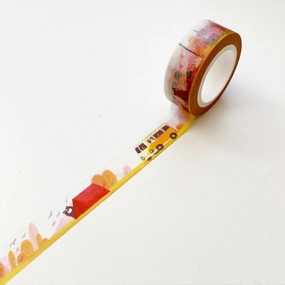 seasonal Camping Van Washi Tape