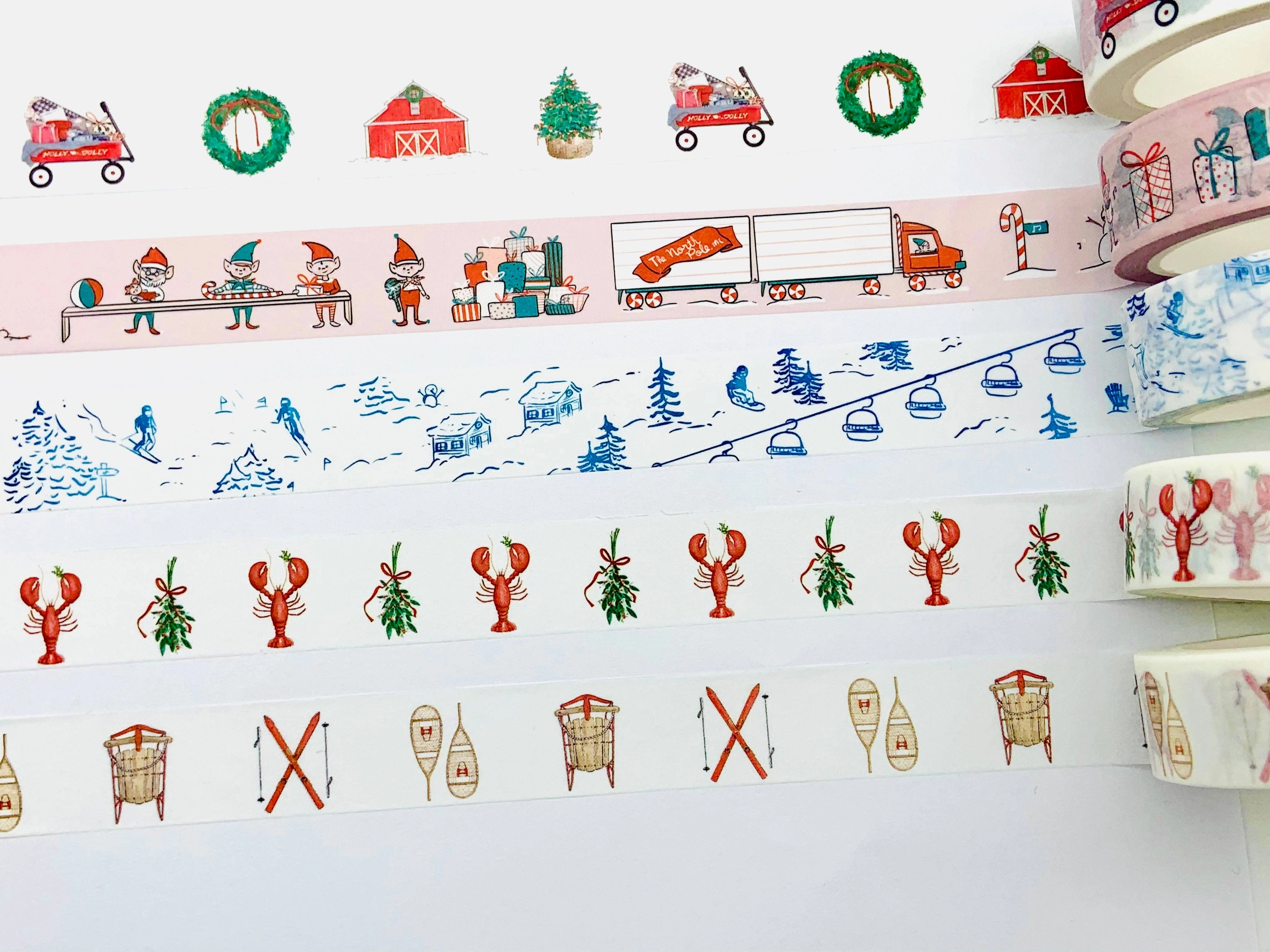 Elf Workshop Washi Tape exclusive wrapped