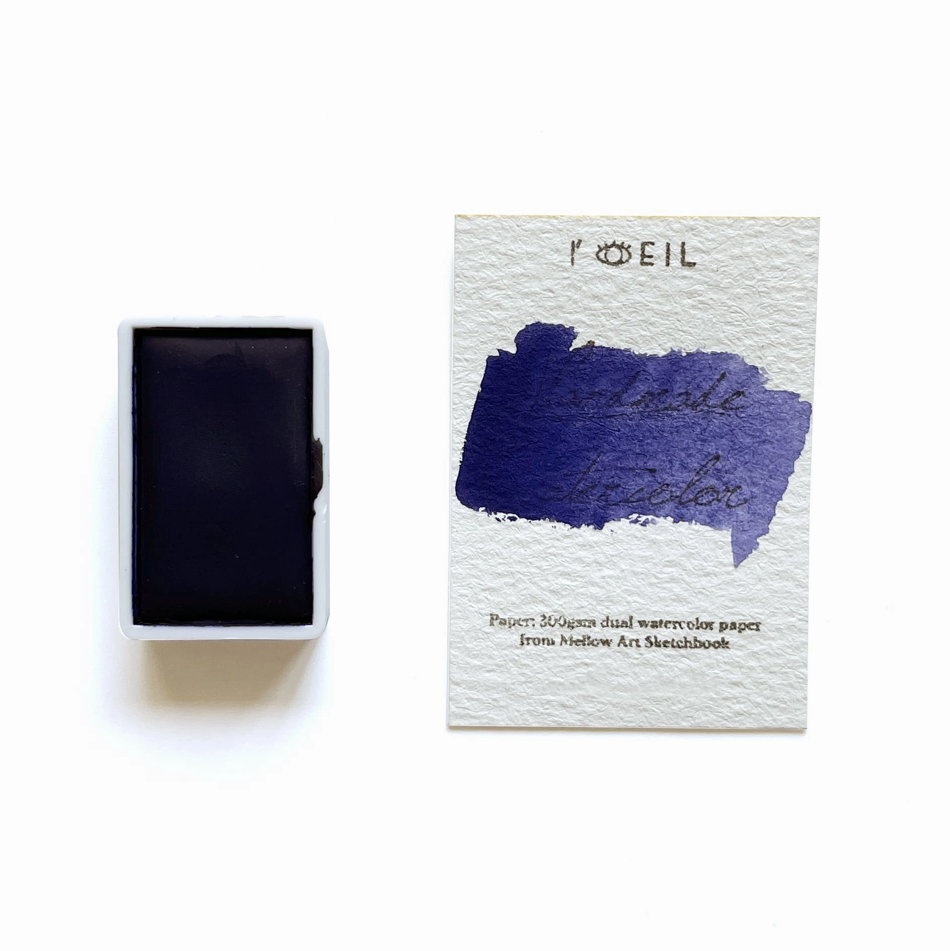 Han Purple - Artist Grade Handmade Honey Based Watercolor Paint Full Pan 3.2Ml budget multipack