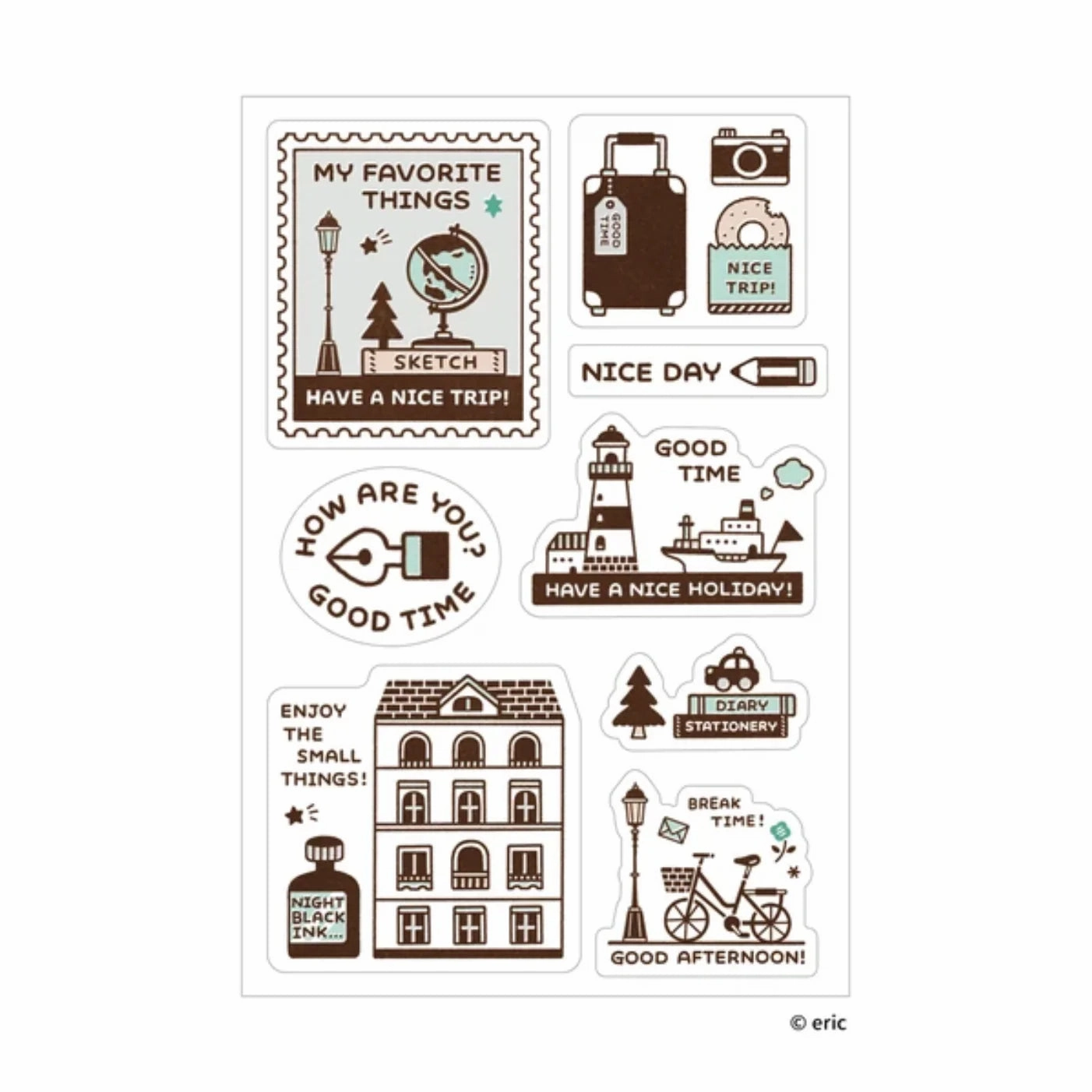 everyday Multi-Sticker Eric Small Things - Have Fun!