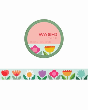 Petal Paradise Washi Tape kit muted