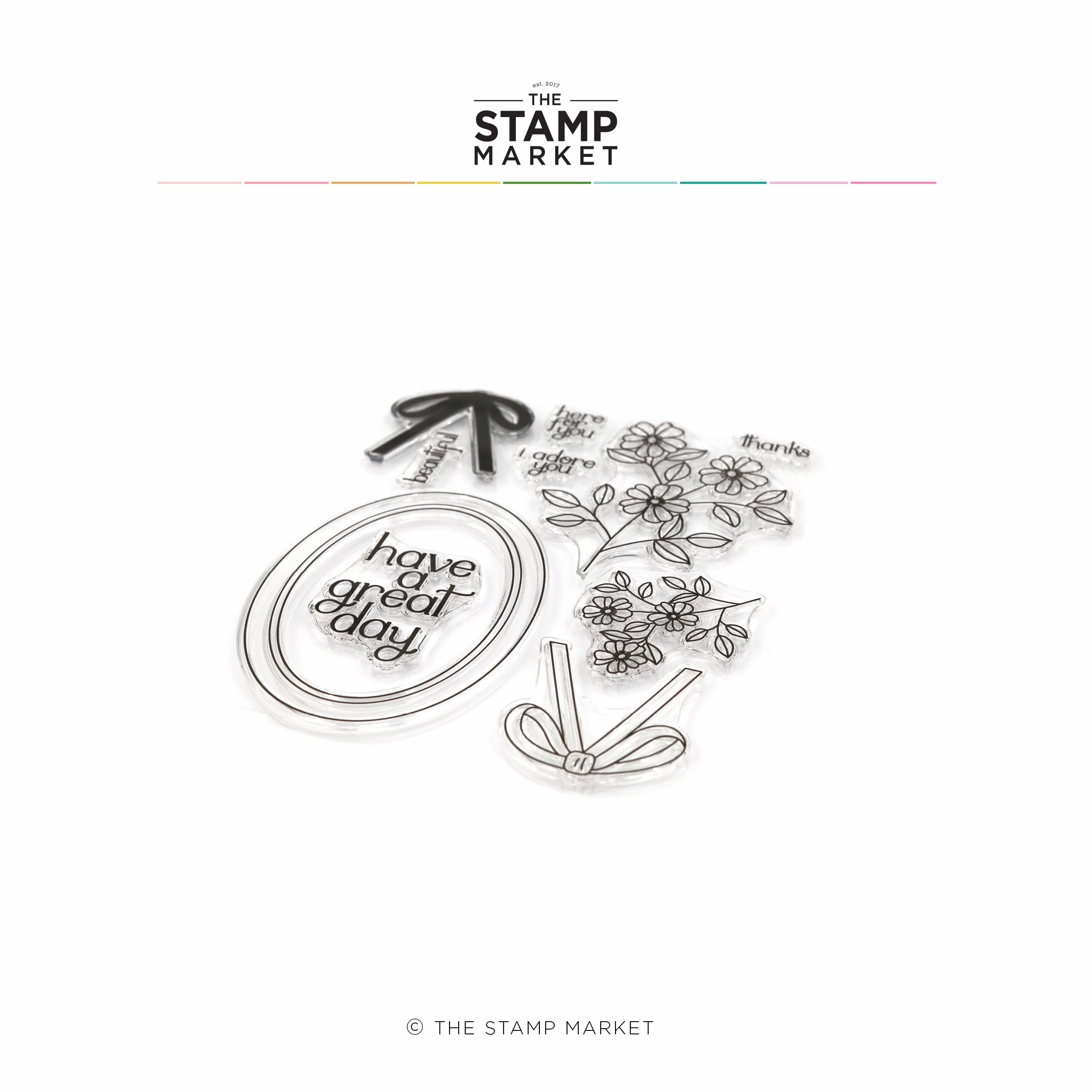 Petal Portrait Stamp Set portable