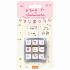 Sanrio Character Planner Companion Stamp sleek washable