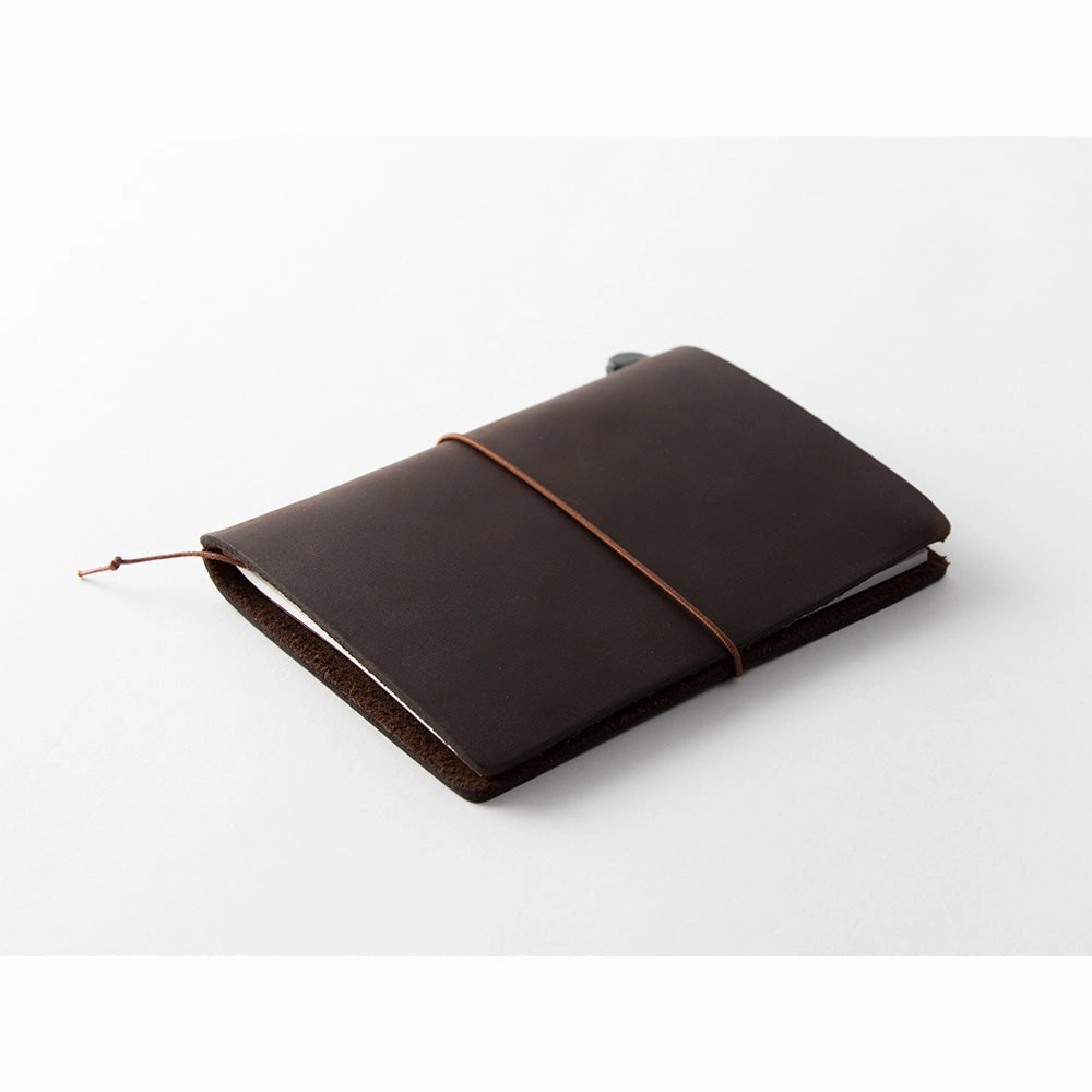 classic metallic Traveler'S Notebook Starter Kit- Passport Size In Brown
