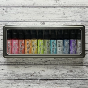 Spritz Storage Tin Tim Holtz professional pastel