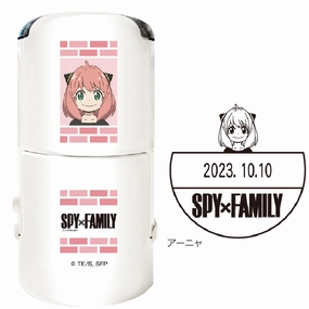 Spy X Family Date Pre-Inked Stamp Anya adjustable