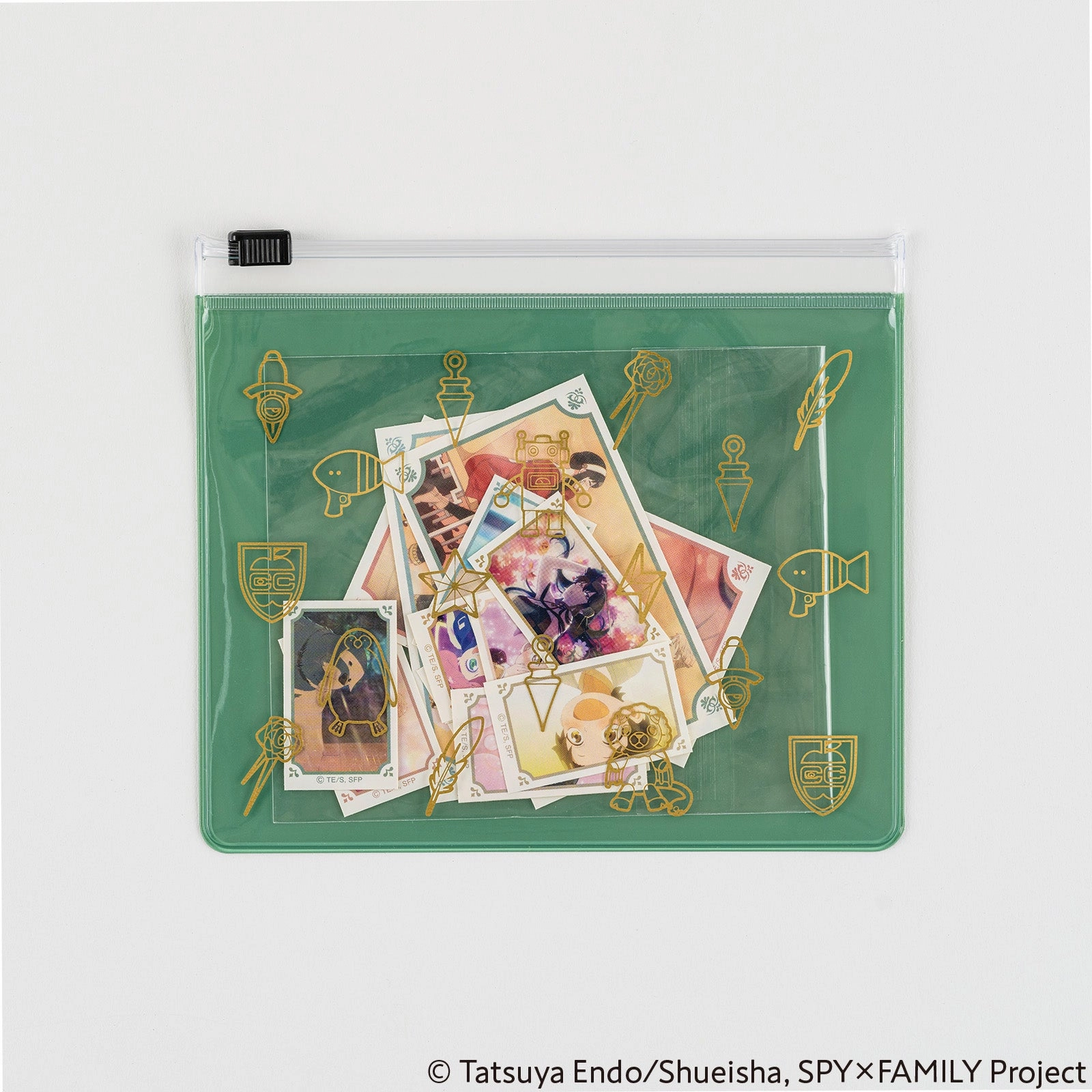 short Spy X Family Sparkling Sticker Set