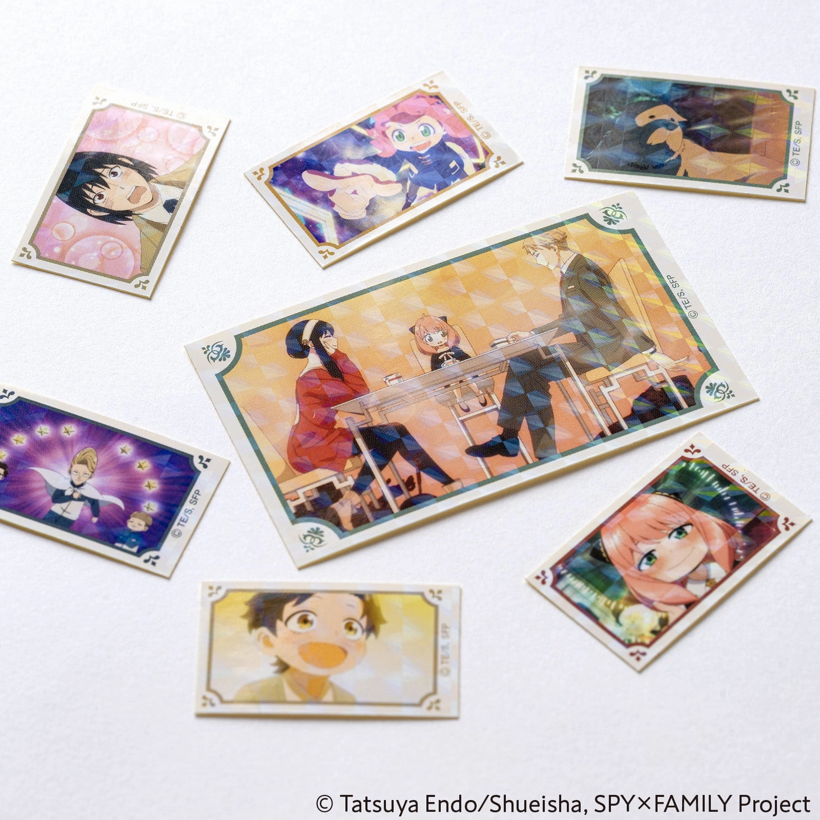 Spy X Family Sparkling Sticker Set essential lightweight