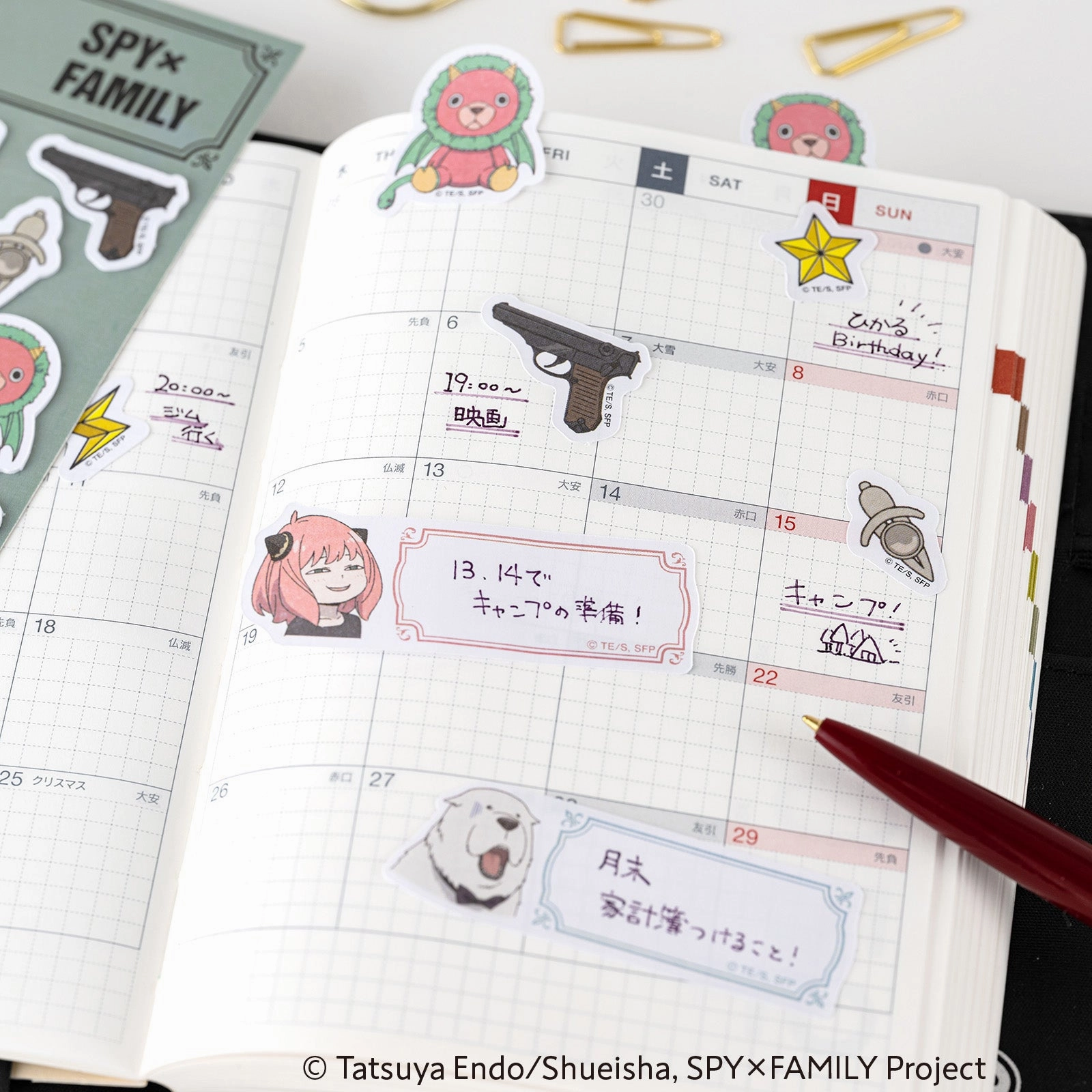 Spy X Family Sticky Notes kit