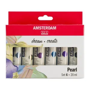 compact paper Standard Series Acrylic Paint Set - Pearlescent