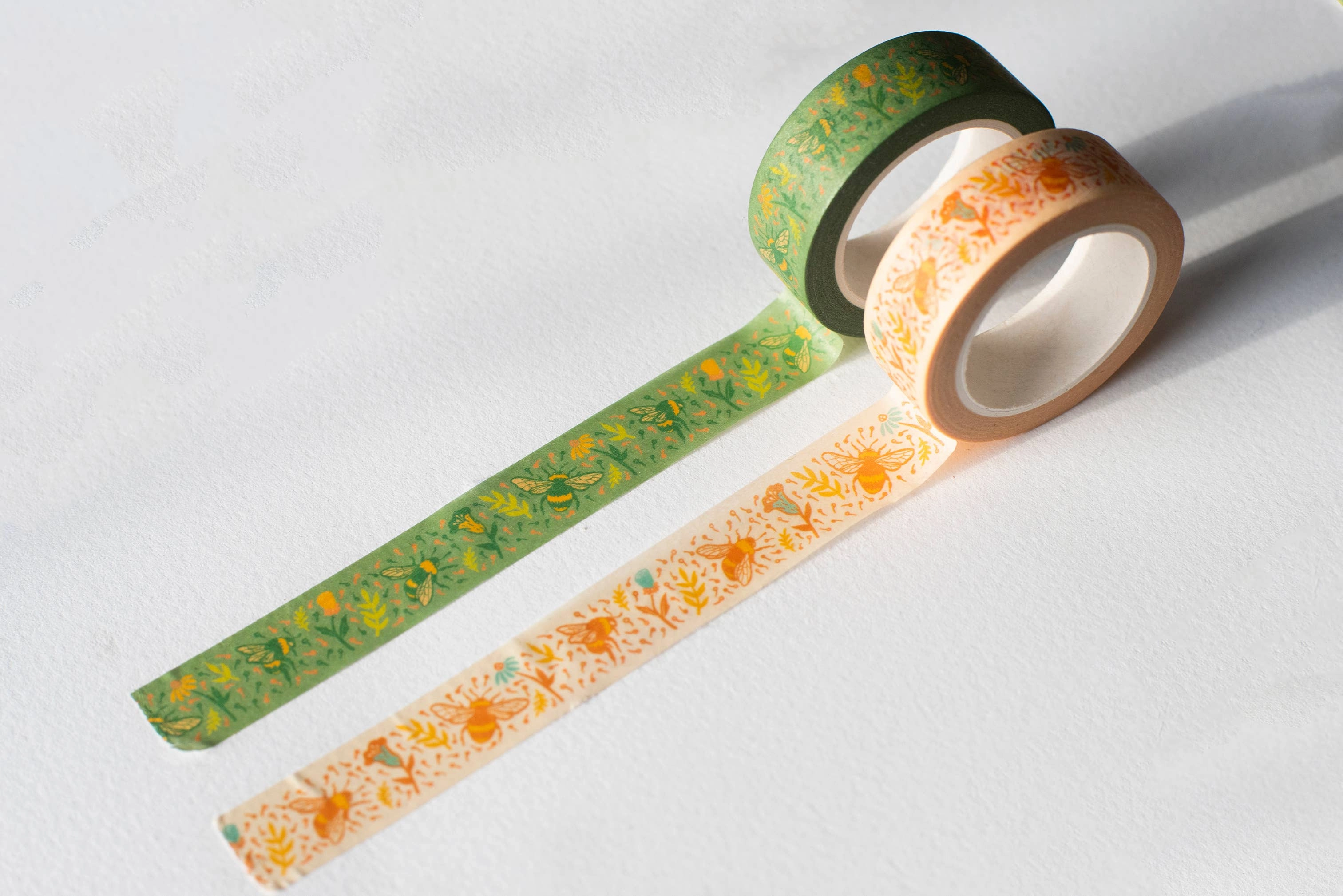 tall Bees   Flowers Washi Tape
