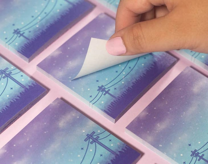 Daydreamer Sticky Notes flat matte