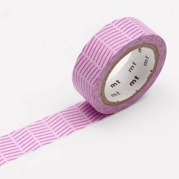 Diagonal Purple Mt Washi luxury