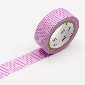 Diagonal Purple Mt Washi luxury