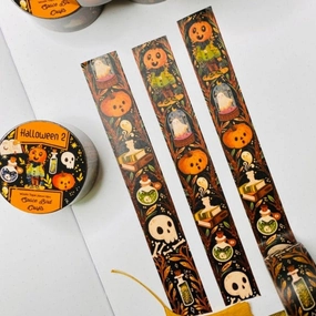 Halloween Washi Tape new short