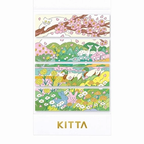 lightweight exclusive Kitta Limited Spring Breeze Washi Tape